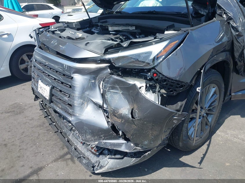 2026 Lexus Tx 350 VIN 5TDAAAA67TS019916 IAAI salvage auction — Front End, Salvage Certificate (California), sold $23,350 on 2026-04-29 (photo 6)