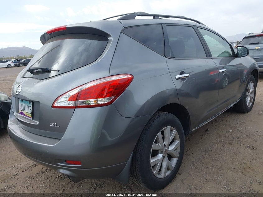 2014 Nissan Murano VIN JN8AZ1MU0EW415129 IAAI salvage auction — LEFT FRONT, Wait Title, sold $1,000 on 2026-07-07 (photo 4)