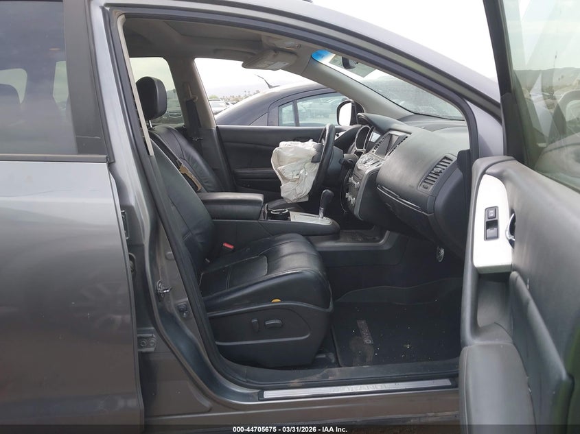 2014 Nissan Murano VIN JN8AZ1MU0EW415129 IAAI salvage auction — LEFT FRONT, Wait Title, sold $1,000 on 2026-07-07 (photo 5)