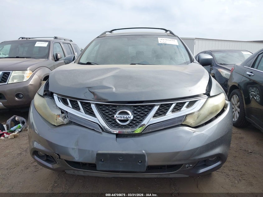 2014 Nissan Murano VIN JN8AZ1MU0EW415129 IAAI salvage auction — LEFT FRONT, Wait Title, sold $1,000 on 2026-07-07 (photo 6)