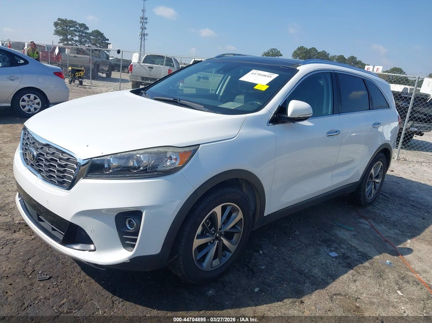 2019 Kia Sorento VIN 5XYPH4A57KG474307 IAAI salvage auction — FRONT END, Salvage (Georgia), sold $3,800 on 2026-07-29 (photo 2)