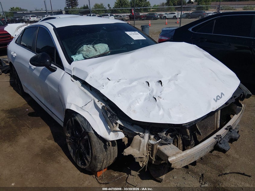 2022 Kia K5 VIN 5XXG64J25NG141463 IAAI salvage auction — ALL OVER, Wait Title, sold $600 on 2026-07-28 (photo 1)