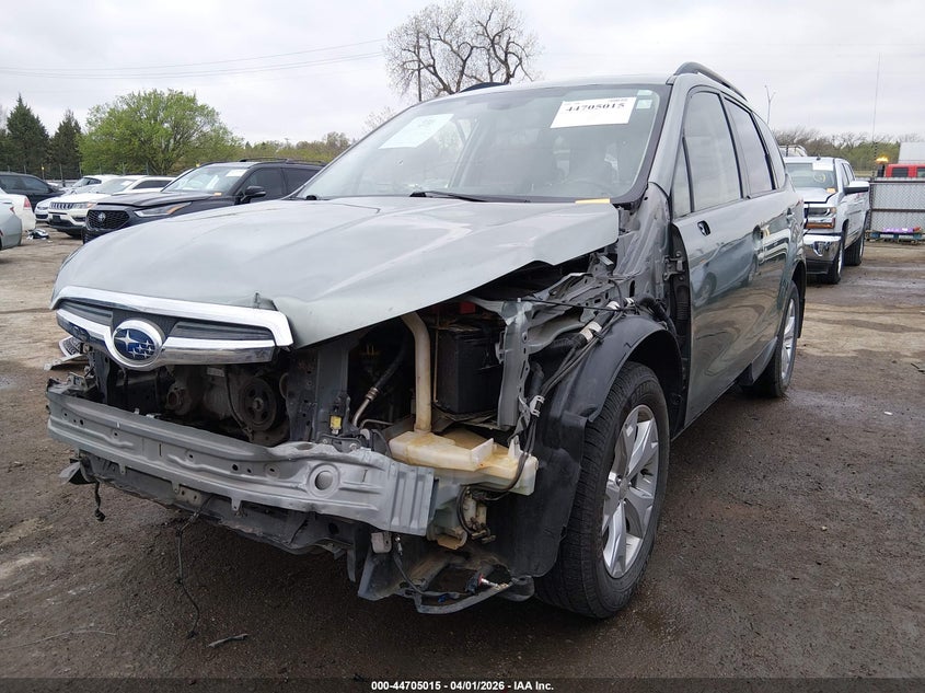 2014 Subaru Forester VIN JF2SJAEC9EH494514 IAAI salvage auction — FRONT END, Clear (Oklahoma), sold $425 on 2026-07-22 (photo 2)