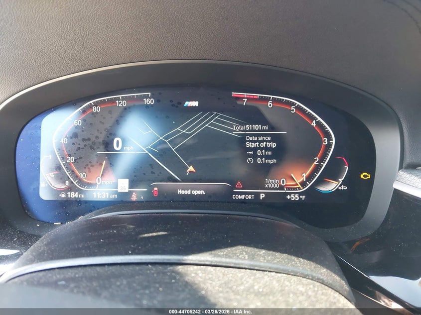 2020 BMW VIN WBAJS3C01LCD35072 IAAI salvage auction — LEFT FRONT, Wait Title, sold $16,200 on 2026-07-29 (photo 7)
