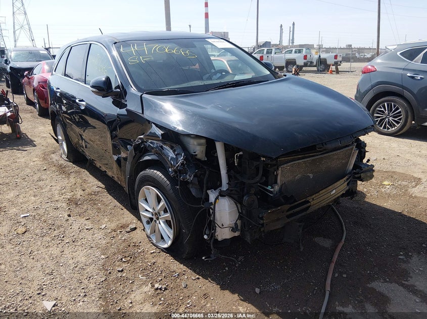 2019 Kia Sorento VIN 5XYPG4A30KG583466 IAAI salvage auction — FRONT END, Clear (Indiana), sold $1,350 on 2026-07-15 (photo 1)