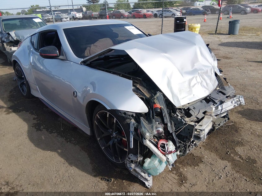 2016 Nissan 370z VIN JN1AZ4EH6GM933424 IAAI salvage auction — FRONT END, Salvage (California), sold $725 on 2026-07-21 (photo 1)
