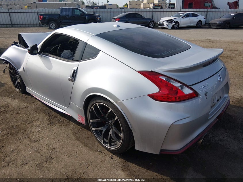 2016 Nissan 370z VIN JN1AZ4EH6GM933424 IAAI salvage auction — FRONT END, Salvage (California), sold $725 on 2026-07-21 (photo 3)