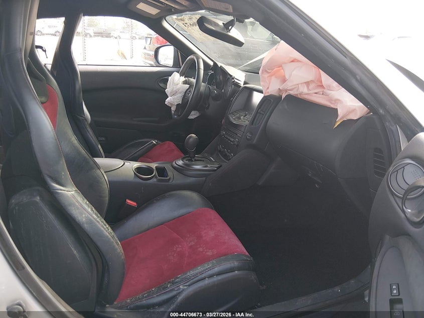 2016 Nissan 370z VIN JN1AZ4EH6GM933424 IAAI salvage auction — FRONT END, Salvage (California), sold $725 on 2026-07-21 (photo 5)