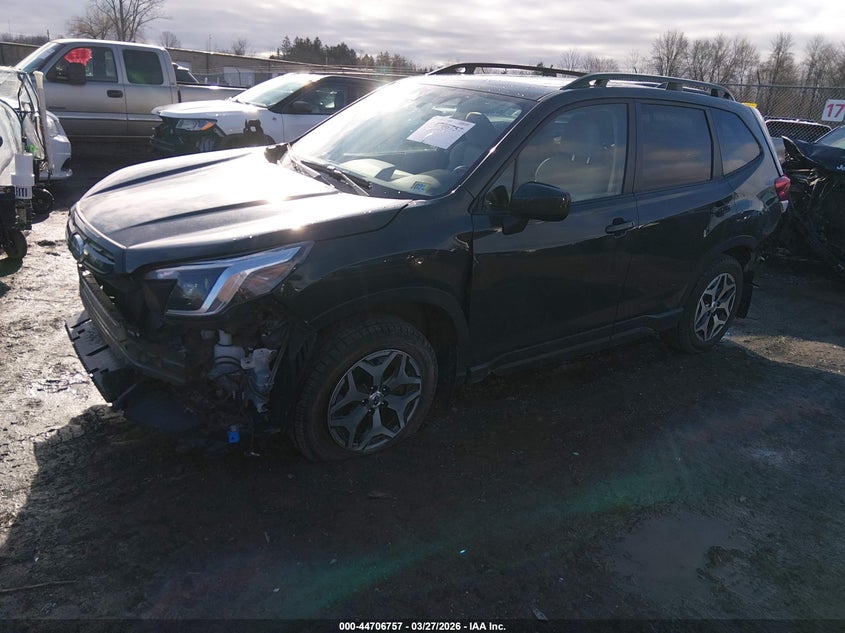 2023 Subaru Forester VIN JF2SKADC5PH477906 IAAI salvage auction — FRONT & REAR, Salvage (Vermont), sold $5,000 on 2026-07-16 (photo 2)