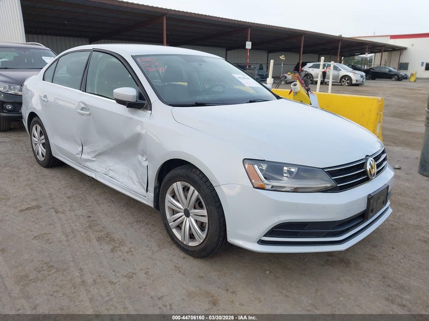 2017 Volkswagen Jetta VIN 3VW2B7AJ6HM406745 IAAI salvage auction — RIGHT SIDE, Wait Title, sold $3,700 on 2026-07-09 (photo 1)