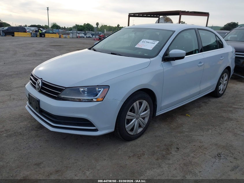 2017 Volkswagen Jetta VIN 3VW2B7AJ6HM406745 IAAI salvage auction — RIGHT SIDE, Wait Title, sold $3,700 on 2026-07-09 (photo 2)