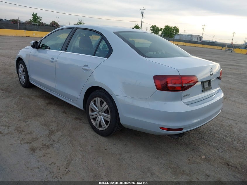 2017 Volkswagen Jetta VIN 3VW2B7AJ6HM406745 IAAI salvage auction — RIGHT SIDE, Wait Title, sold $3,700 on 2026-07-09 (photo 3)