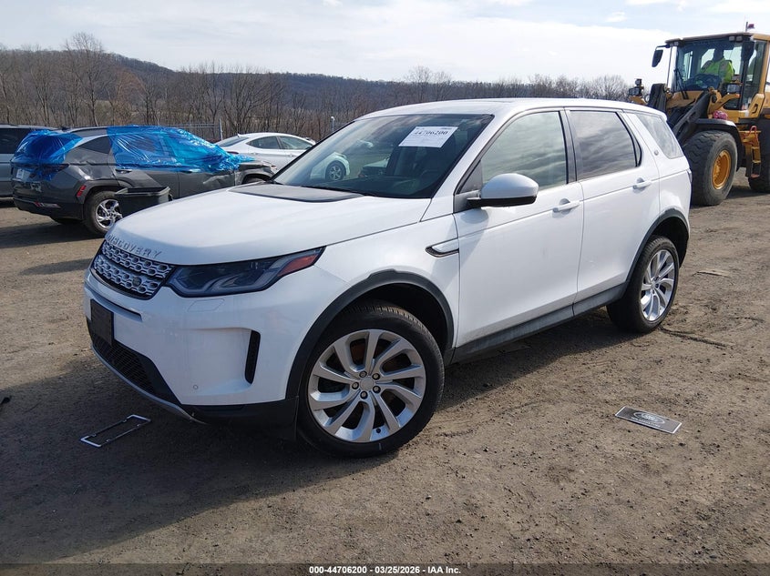 2020 Land rover Discovery sport VIN SALCJ2FX3LH835552 IAAI salvage auction — FRONT END, Wait Title, sold $5,350 on 2026-07-09 (photo 2)