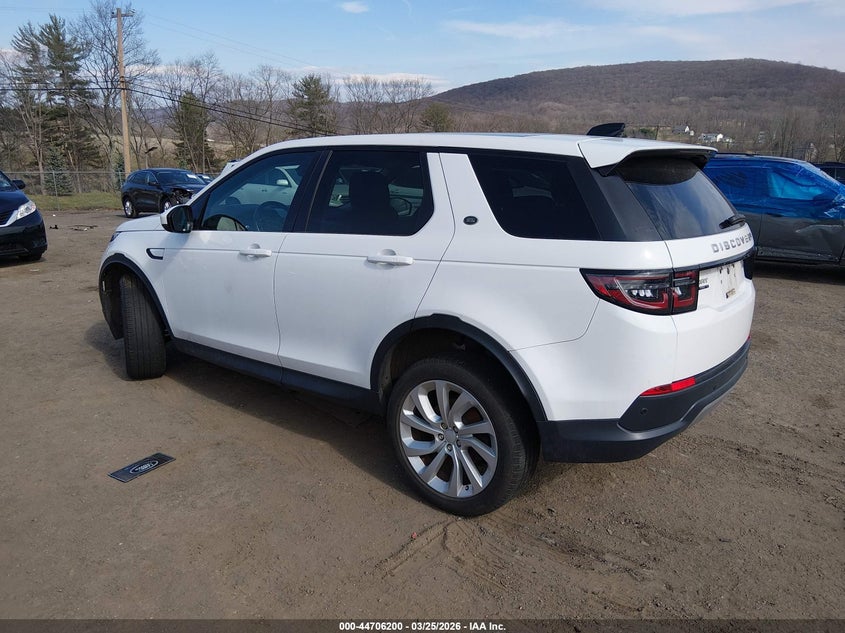 2020 Land rover Discovery sport VIN SALCJ2FX3LH835552 IAAI salvage auction — FRONT END, Wait Title, sold $5,350 on 2026-07-09 (photo 3)
