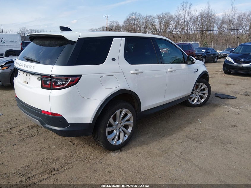2020 Land rover Discovery sport VIN SALCJ2FX3LH835552 IAAI salvage auction — FRONT END, Wait Title, sold $5,350 on 2026-07-09 (photo 4)