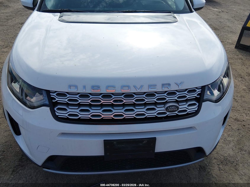 2020 Land rover Discovery sport VIN SALCJ2FX3LH835552 IAAI salvage auction — FRONT END, Wait Title, sold $5,350 on 2026-07-09 (photo 6)