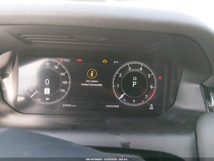 2020 Land rover Discovery sport VIN SALCJ2FX3LH835552 IAAI salvage auction — FRONT END, Wait Title, sold $5,350 on 2026-07-09 (photo 7)