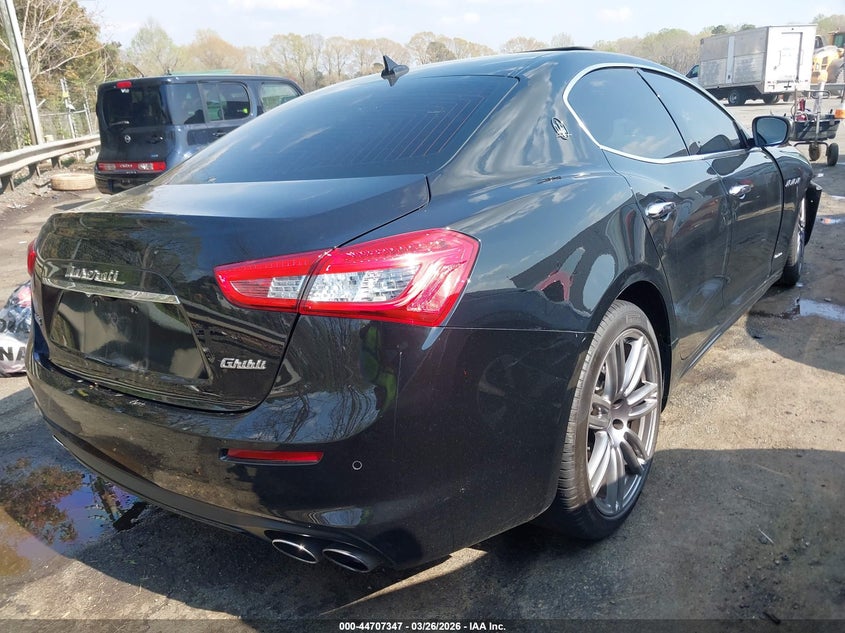 2018 Maserati Ghibli VIN ZAM57YTL5J1293066 IAAI salvage auction — LEFT FRONT, Salvage (South Carolina), sold $4,200 on 2026-07-16 (photo 4)