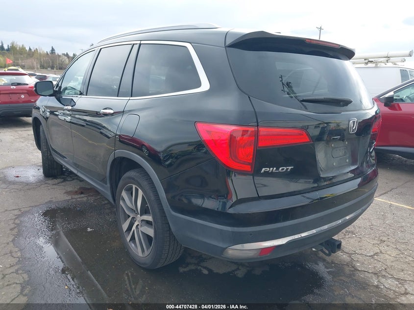 2017 Honda Pilot VIN 5FNYF6H98HB066123 IAAI salvage auction — RIGHT REAR, Salvage (Oregon), sold $8,100 on 2026-07-09 (photo 3)