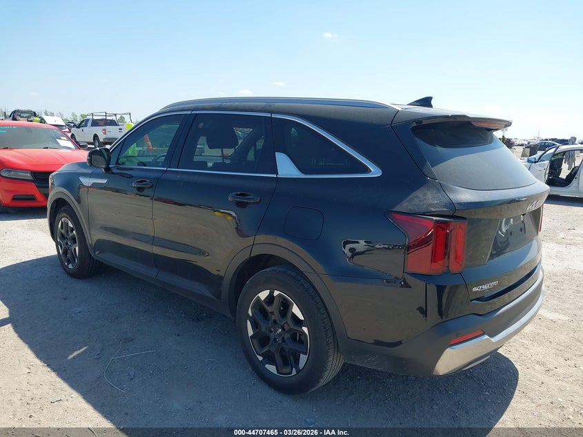 2024 Kia Sorento VIN 5XYRL4JC7RG256061 IAAI salvage auction — FRONT END, Salvage (Texas), sold $9,400 on 2026-08-01 (photo 3)