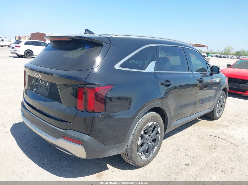 2024 Kia Sorento VIN 5XYRL4JC7RG256061 IAAI salvage auction — FRONT END, Salvage (Texas), sold $9,400 on 2026-08-01 (photo 4)