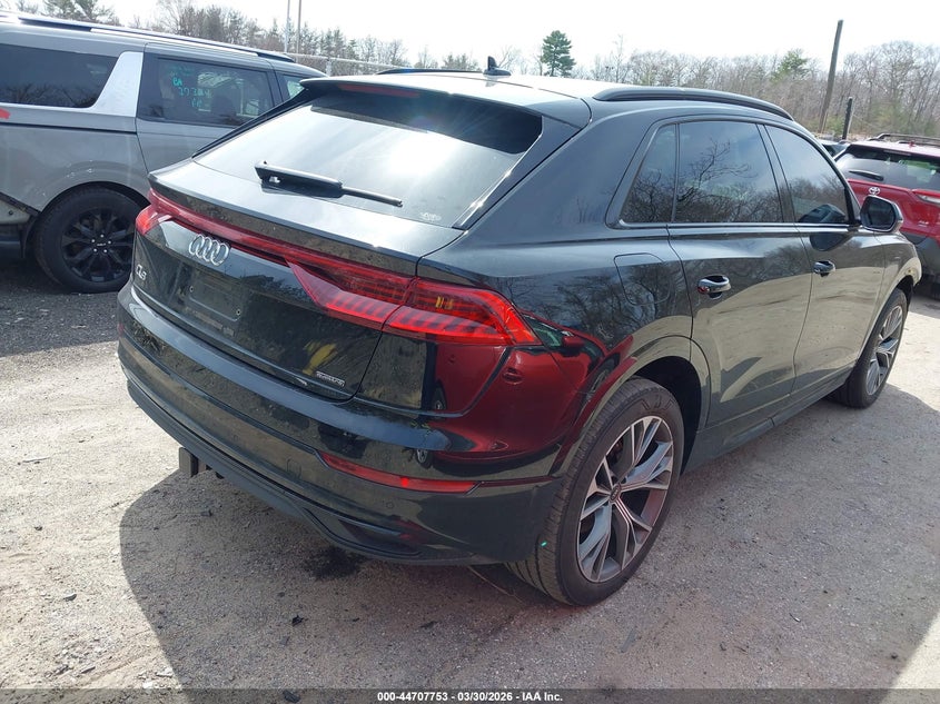 2021 Audi Q8 VIN WA1AVAF14MD007991 IAAI salvage auction — FRONT END, Salvage (Rhode Island), sold $15,100 on 2026-07-28 (photo 4)