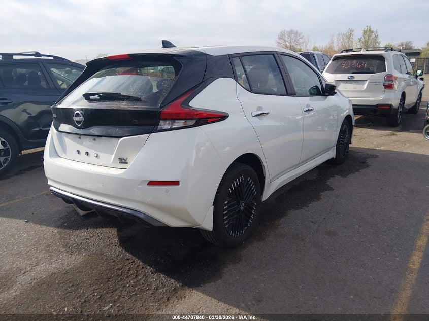 2025 Nissan Leaf VIN 1N4CZ1CVXSC564276 IAAI salvage auction — LEFT FRONT, Wait Title, sold $7,200 on 2026-09-10 (photo 4)