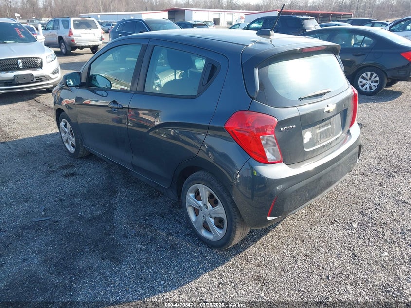 2019 Chevrolet Spark VIN KL8CA6SA7KC734955 IAAI salvage auction — RIGHT FRONT, Salvage - Greater Than 75% (Maryland), sold $775 on 2026-07-30 (photo 3)