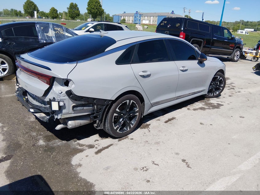 2022 Kia K5 VIN 5XXG64J26NG166744 IAAI salvage auction — REAR END, Salvage (Illinois), sold $6,600 on 2026-07-09 (photo 4)