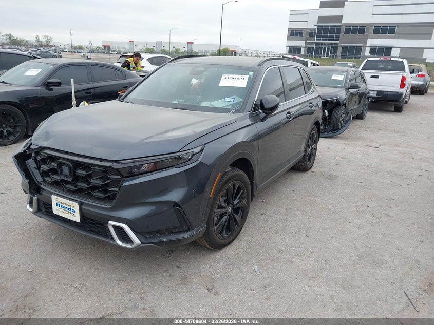 2025 Honda Cr-v VIN 7FARS6H99SE087414 IAAI salvage auction — FRONT & REAR, Wait Title, sold $14,500 on 2026-07-28 (photo 2)