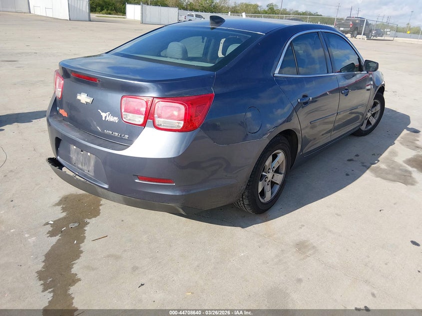 2015 Chevrolet Malibu VIN 1G11B5SLXFF117988 IAAI salvage auction — FRONT & REAR, Salvage (Texas), sold $550 on 2026-07-10 (photo 4)