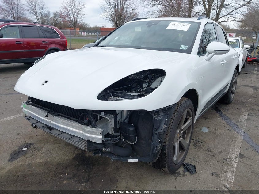2023 Porsche Macan VIN WP1AA2A53PLB05971 IAAI salvage auction — FRONT END, Salvage (New Jersey), sold $125 on 2026-08-14 (photo 2)
