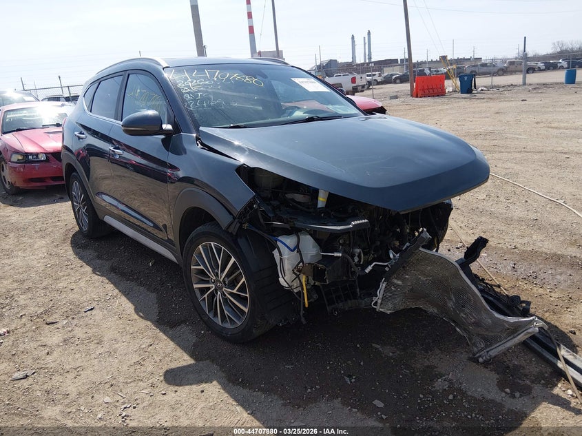 2020 Hyundai Tucson VIN KM8J33AL4LU224693 IAAI salvage auction — FRONT END, Wait Title, sold $2,050 on 2026-07-15 (photo 1)