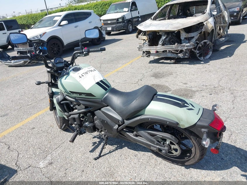 2023 Kawasaki En VIN JKAENED10PDA31238 IAAI salvage auction — RIGHT SIDE, Wait Title, sold $2,250 on 2026-07-07 (photo 3)