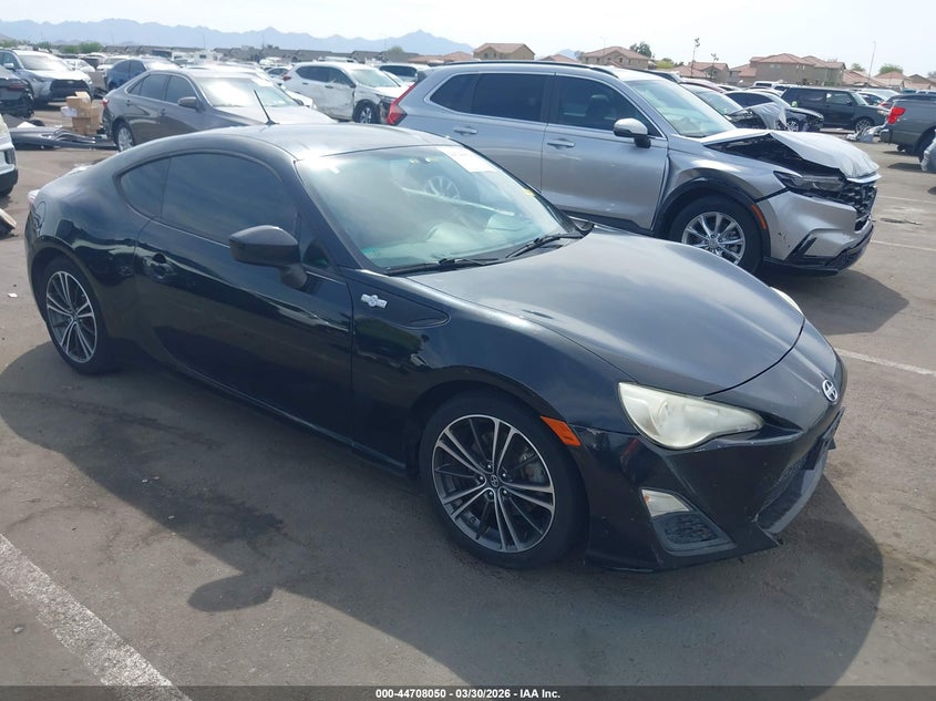 2014 Scion Fr-s VIN JF1ZNAA15E8705719 IAAI salvage auction — LEFT SIDE, Salvage (Arizona), sold $200 on 2026-07-28 (photo 1)