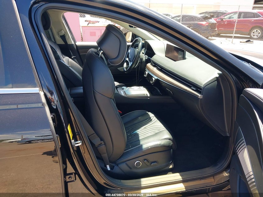2021 Genesis G80 VIN KMTGC4SDXMU049624 IAAI salvage auction — WATER/FLOOD, Wait Title, sold $4,000 on 2026-07-21 (photo 5)