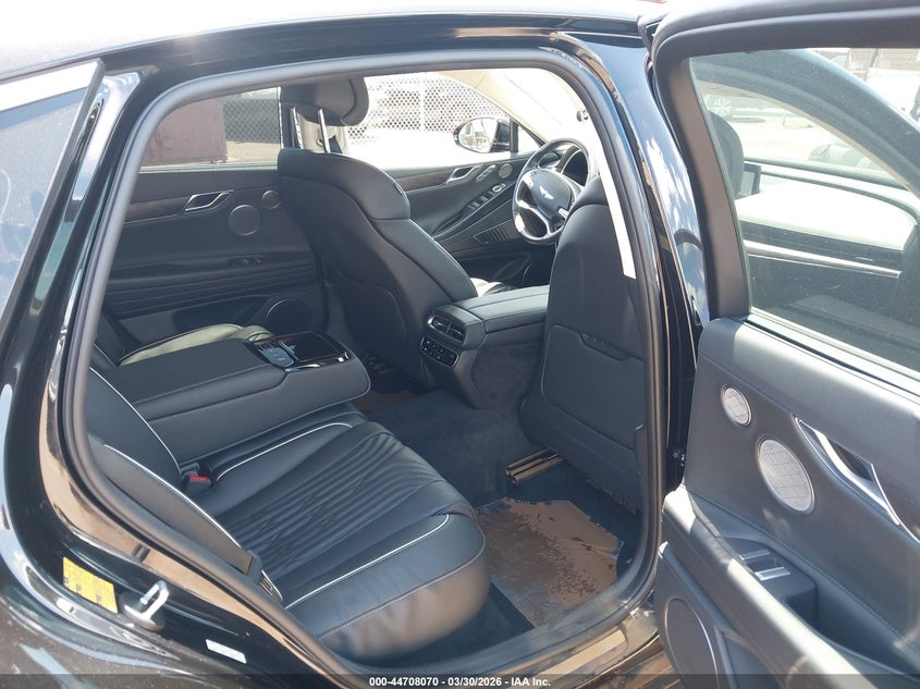 2021 Genesis G80 VIN KMTGC4SDXMU049624 IAAI salvage auction — WATER/FLOOD, Wait Title, sold $4,000 on 2026-07-21 (photo 8)
