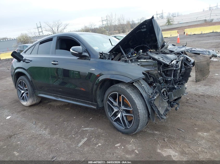 2023 Mercedes-benz Amg gle coupe VIN 4JGFD6BB5PA876451 IAAI salvage auction — FRONT END, Wait Title, sold $8,100 on 2026-07-14 (photo 1)
