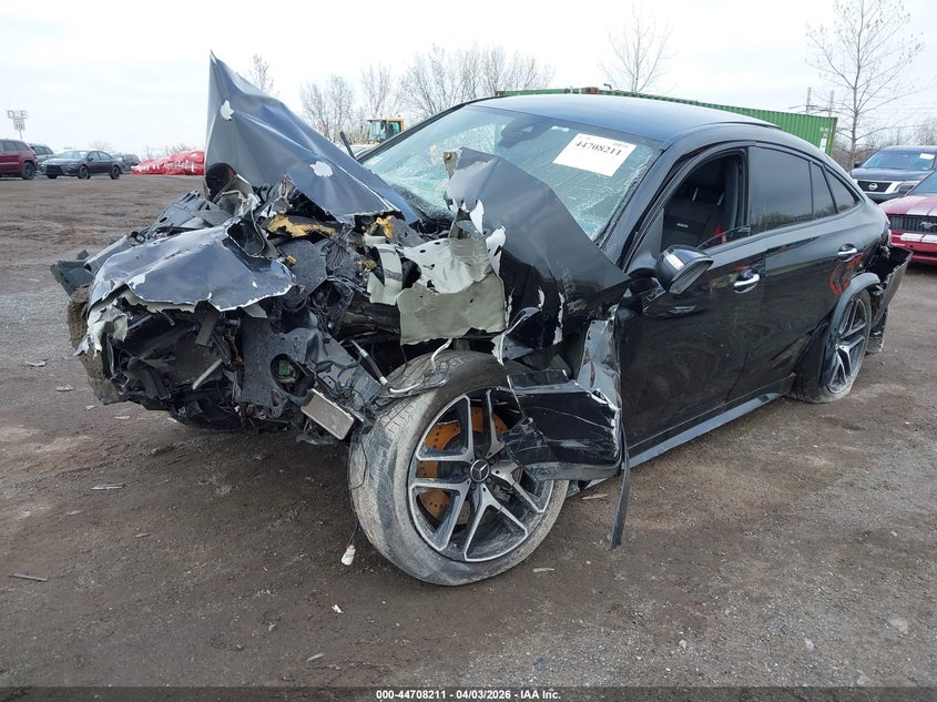 2023 Mercedes-benz Amg gle coupe VIN 4JGFD6BB5PA876451 IAAI salvage auction — FRONT END, Wait Title, sold $8,100 on 2026-07-14 (photo 2)