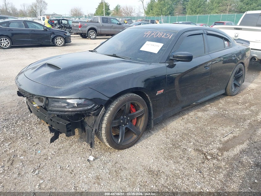 2018 Dodge Charger VIN 2C3CDXGJXJH134962 IAAI salvage auction — FRONT END, Wait Title, sold $8,100 on 2026-07-31 (photo 2)