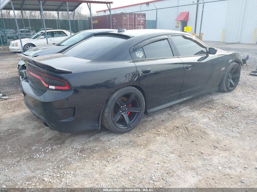 2018 Dodge Charger VIN 2C3CDXGJXJH134962 IAAI salvage auction — FRONT END, Wait Title, sold $8,100 on 2026-07-31 (photo 4)