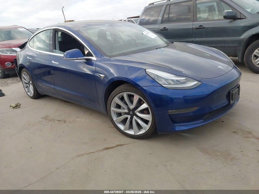 2020 Tesla Model 3 VIN 5YJ3E1EB7LF667605 IAAI salvage auction — REAR END, Wait Title, sold $6,175 on 2026-07-16 (photo 1)