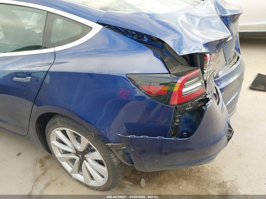 2020 Tesla Model 3 VIN 5YJ3E1EB7LF667605 IAAI salvage auction — REAR END, Wait Title, sold $6,175 on 2026-07-16 (photo 6)