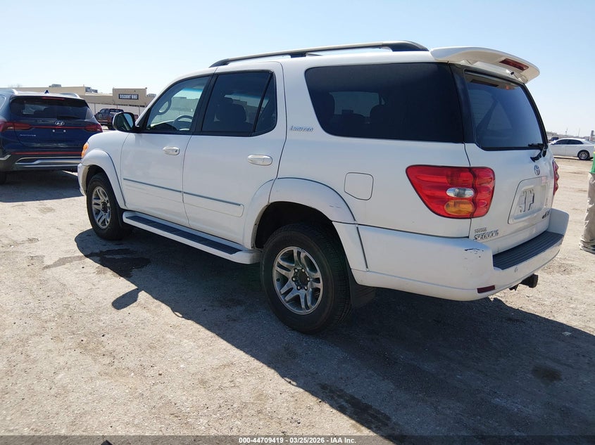 2003 Toyota Sequoia VIN 5TDBT48A53S173261 IAAI salvage auction — RIGHT FRONT, Salvage (Kansas), sold $925 on 2026-07-10 (photo 3)