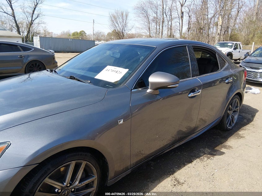 2014 Lexus Is VIN JTHCE1D25E5003940 IAAI salvage auction — THEFT, Wait Title, sold $6,950 on 2026-07-15 (photo 6)