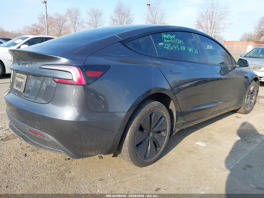 2024 Tesla Model 3 VIN 5YJ3E1EA2RF772746 IAAI salvage auction — FRONT END, Salvage (New Jersey), sold $10,200 on 2026-07-31 (photo 4)