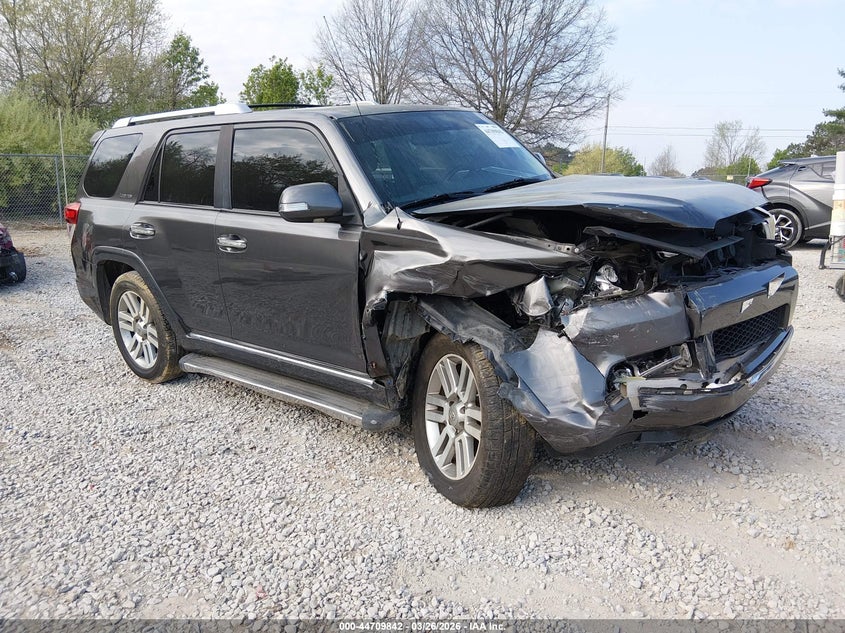 2010 Toyota 4runner VIN JTEZU5JR2A5010549 IAAI salvage auction — RIGHT FRONT, Salvage (Alabama), sold $5,500 on 2026-07-13 (photo 1)