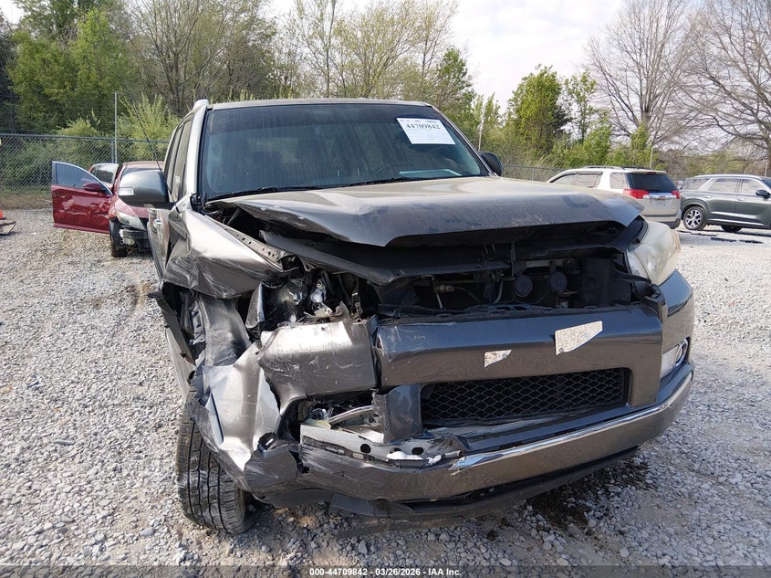 2010 Toyota 4runner VIN JTEZU5JR2A5010549 IAAI salvage auction — RIGHT FRONT, Salvage (Alabama), sold $5,500 on 2026-07-13 (photo 6)