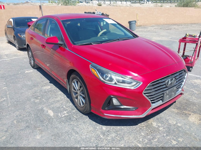 2019 Hyundai Sonata VIN 5NPE24AF2KH804798 IAAI salvage auction — REAR END, Wait Title, sold $1,850 on 2026-08-02 (photo 1)
