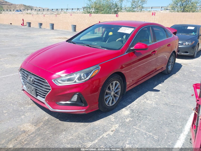 2019 Hyundai Sonata VIN 5NPE24AF2KH804798 IAAI salvage auction — REAR END, Wait Title, sold $1,850 on 2026-08-02 (photo 2)